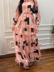 Pink Mirage Long Dress