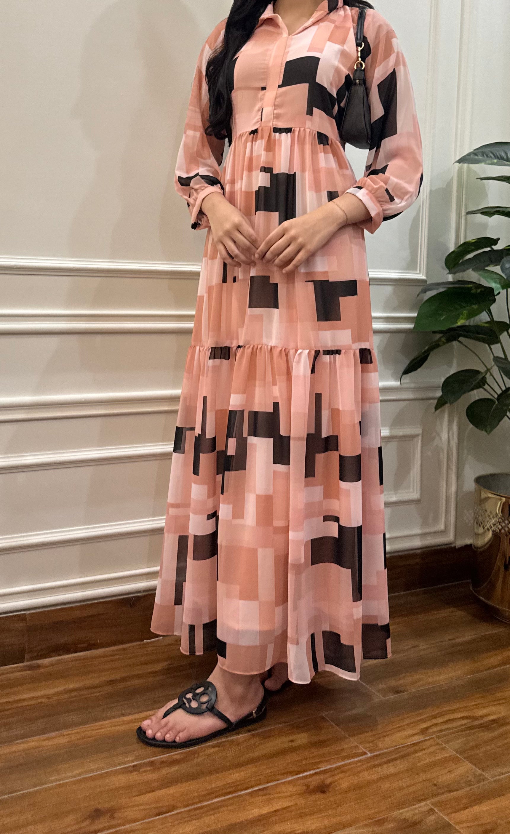 Pink Mirage Long Dress