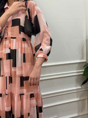 Pink Mirage Long Dress